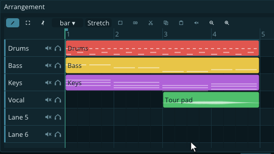 Lanes and clips