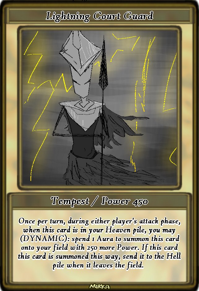 Lightning Court Guard