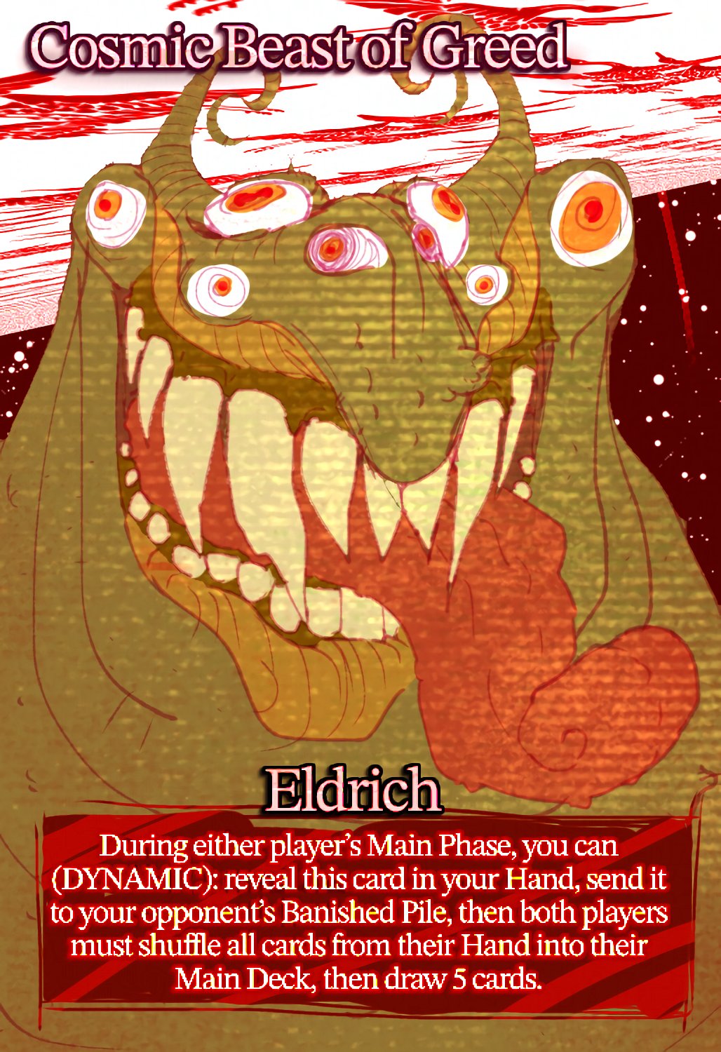 Cosmic Beast of Greed